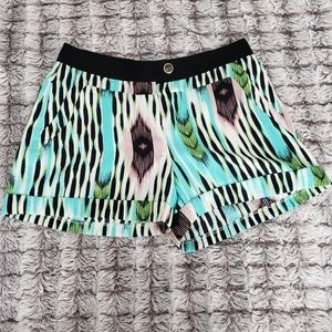 Multicolored Dress Shorts